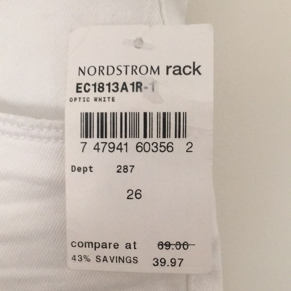 White cropped skinny high waisted jeans- STS Blue - Picture 2 of 5